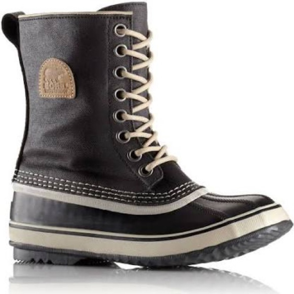 NWT Sorel 1964 Premium CVS Black Boot sz 6